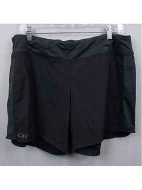 Outdoor Research Zendo black gray athletic shorts-14
